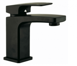 PLUSH BLACK BASIN MIXER